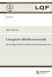 Liturgische Bibelhermeneutik - Cover