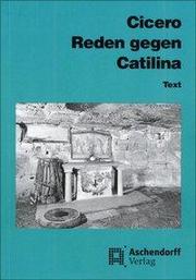 Cicero: Reden gegen Catilina - Cover