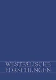 Westfälische Forschungen, Band 63-2013 - Cover