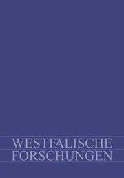 Westf. Forschungen Band 66 - 2016 - Cover