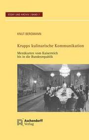 Krupps kulinarische Kommunikation - Cover