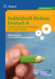 Individuell fördern: Deutsch 8 - Cover