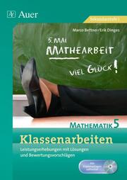 Klassenarbeiten Mathematik 5 - Cover