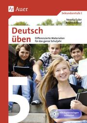 Deutsch üben Klasse 5 - Cover
