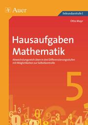 Hausaufgaben Mathematik 5 - Cover