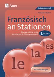 Französisch an Stationen - 1. Lernjahr - Cover
