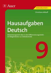 Hausaufgaben Deutsch - Cover