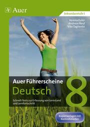 Auer Führerscheine Deutsch Klasse 8 - Cover