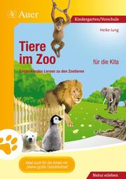 Tiere im Zoo für die Kita - Cover