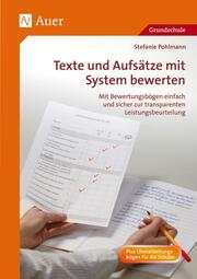 Texte und Aufsätze mit System bewerten - Cover