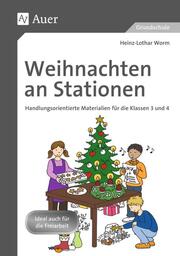 Weihnachten an Stationen 3/4 - Cover