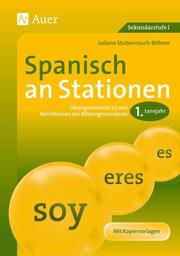 Spanisch an Stationen 1. Lernjahr - Cover