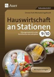 Hauswirtschaft an Stationen 9/10 - Cover