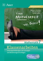 Klassenarbeiten Mathematik 7 - Cover