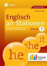 Englisch an Stationen Inklusion Klasse 7 - Cover