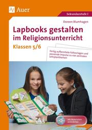 Lapbooks gestalten im Religionsunterricht, Klassen 5/6 - Cover
