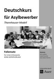 Deutschkurs für Asylbewerber - Foliensatz - Cover