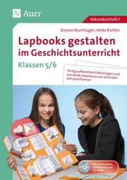 Lapbooks gestalten im Geschichtsunterricht 5-6 - Cover