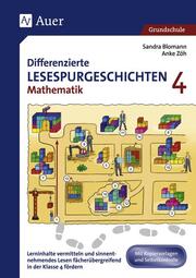 Differenzierte Lesespurgeschichten Mathematik 4 - Cover