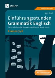 Einführungsstunden Grammatik Englisch Klassen 5-6 - Cover