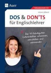 Dos and Donts für Englischlehrer - Cover