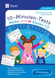 10-Minuten-Tests Mathematik - Klasse 1/2 - Cover