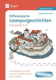 Differenzierte Lesespurgeschichten Geschichte 5-7 - Cover