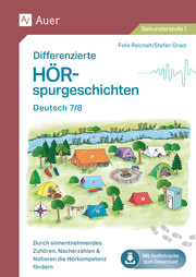 Differenzierte Hörspurgeschichten Deutsch 7-8 - Cover