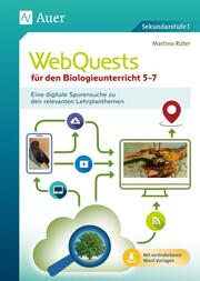 WebQuests für den Biologieunterricht 5-7 - Cover