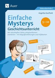 Einfache Mysterys Geschichtsunterricht 5-10 - Cover