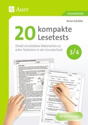20 kompakte Lesetests für Klasse 3/4 - Cover