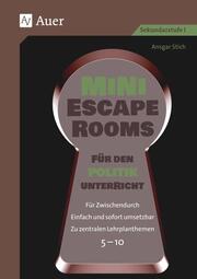 Mini-Escape Rooms für den Politikunterricht - Cover