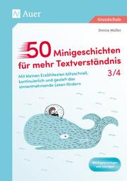 50 Minigeschichten für mehr Textverständnis 3/4 - Cover