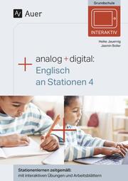 Analog + digital: Englisch an Stationen 4 - Cover