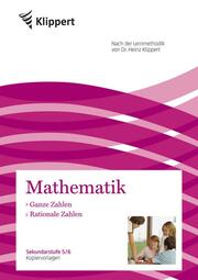 Mathematik: Ganze Zahlen - Rationale Zahlen - Cover