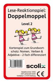 Lese-Reaktionsspiel: Doppelmoppel Level 2 - Cover