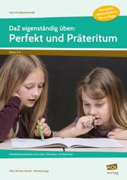 DaZ eigenständig üben: Perfekt & Präteritum - GS - Cover