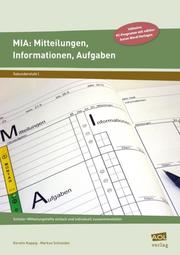 MIA: Mitteilungen, Informationen, Aufgaben (Sek I) - Cover