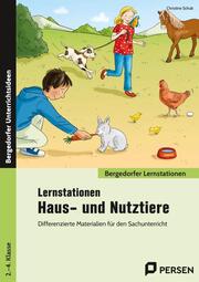 Lernstationen Haus- und Nutztiere - Cover