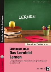 Grundkurs DaZ: Das Lernfeld 'Lernen' - Cover