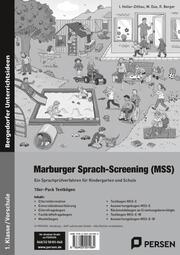 Marburger Sprach-Screening (MSS) - Testbögen-Heft - Cover