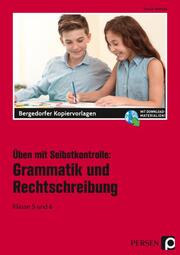 Üben mit Selbstkontrolle - Deutsch 5./6. Klasse - Cover
