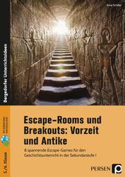 Escape-Rooms und Breakouts: Vorzeit und Antike - Cover