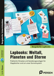 Lapbooks: Weltall, Planeten und Sterne - 3./4. Klasse - Cover