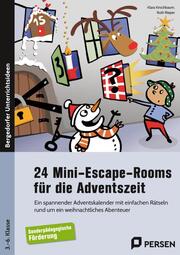 24 Mini-Escape-Rooms für die Adventszeit - Cover
