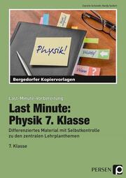 Last Minute: Physik 7. Klasse - Cover