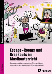 Escape-Rooms und Breakouts im Musikunterricht - Cover