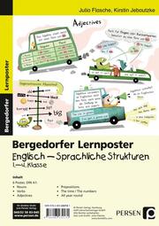 Bergedorfer Lernposter Englisch - Sprachliche Strukturen - Cover