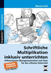 Schriftliche Multiplikation inklusiv unterrichten - Cover