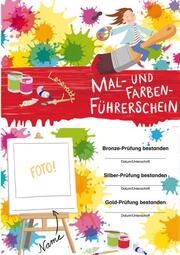 Mal-Farb-Führerschein - Klassensatz Führerscheine - Cover